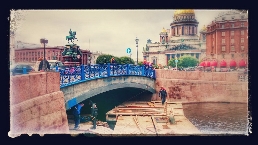 Исаакиевский собор, Синий мост, 10.2014