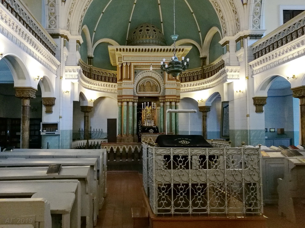 Бима. Хоральная синагога Вильнюса, 29.09.2019 