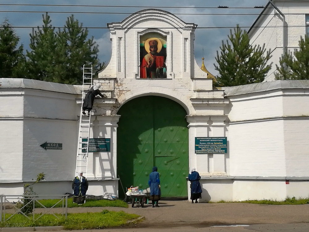 Богоявленско-Анастасиин женский монастырь, Кострома, 02.08.2020