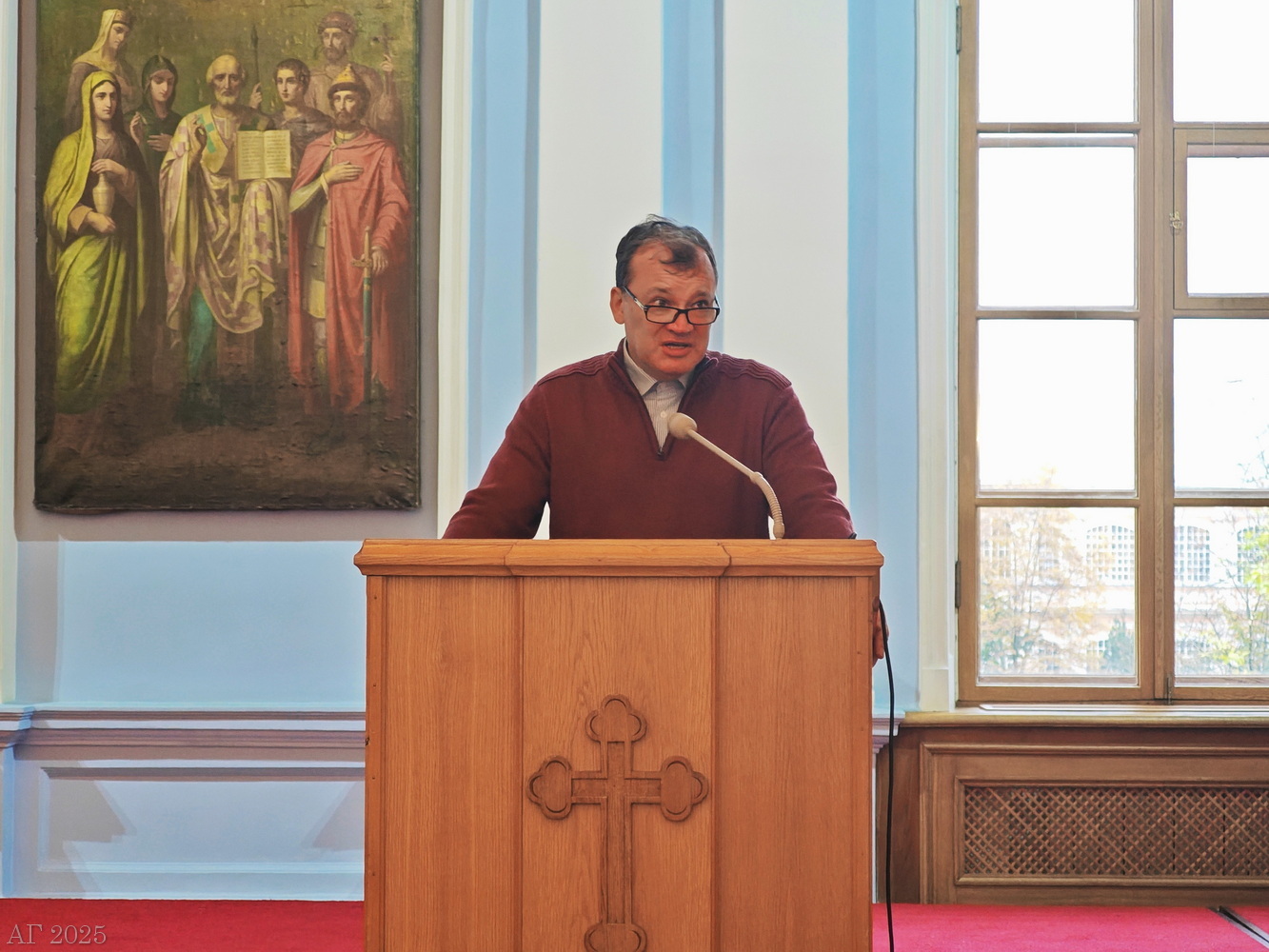 Профессор А.М. Прилуцкий. Пленарная часть. II Международная научно-практическая конференция «Дискурсы и практики традиции», СПб., 24.10.2025