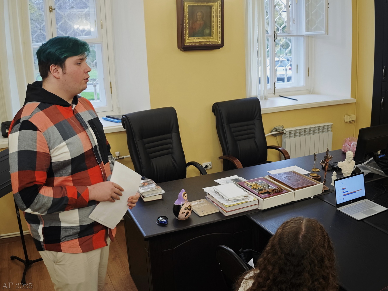 Доклад Даниила Браславского. Студенческая секция. II Международная научно-практическая конференция «Дискурсы и практики традиции», СПб., 24.10.2025